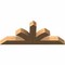Ekena Millwork Richland Timber Gable Bracket, Western Red Cedar, 60"W x 25"H x 5 1/2"D x 5 1/2"F, 10/12 Pitch GBW060X25X0606RIC00SWR - alternate 4